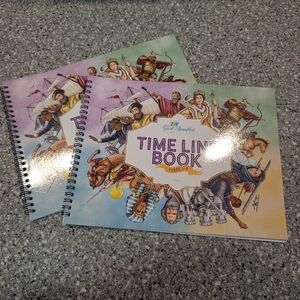 TGTB The History Time Line Book: Years 1–4, NEW, SET OF 2 Books